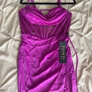 Fuschia Formal Dress
